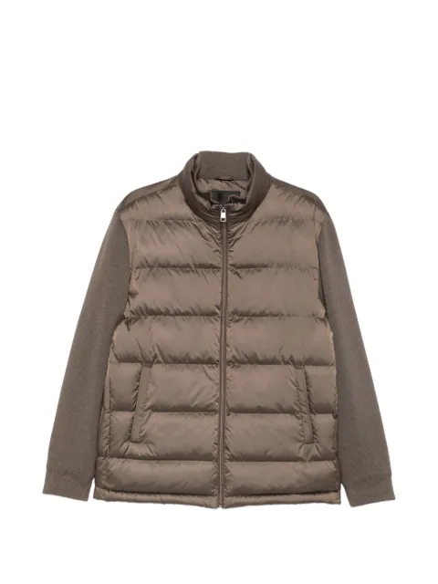SERGIO MORETTI FIRENZE quilted panelled jacket