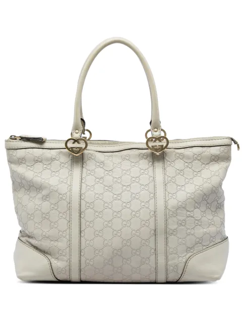 Gucci Pre-Owned Guccissima Lovely 手提包(2016-2026年典藏款)