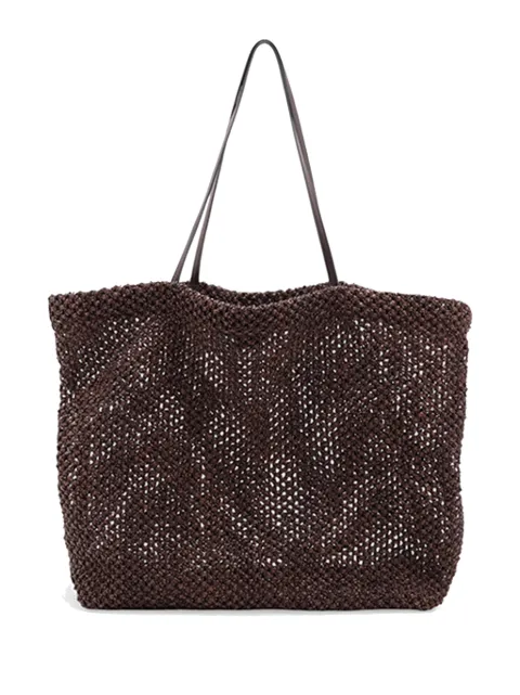 The Row Pre-Owned 2020-2026 Raffia Barn tote bag