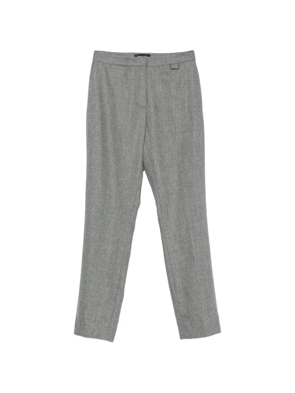 Fabiana Filippi bead-embellished tailored trousers - Grey