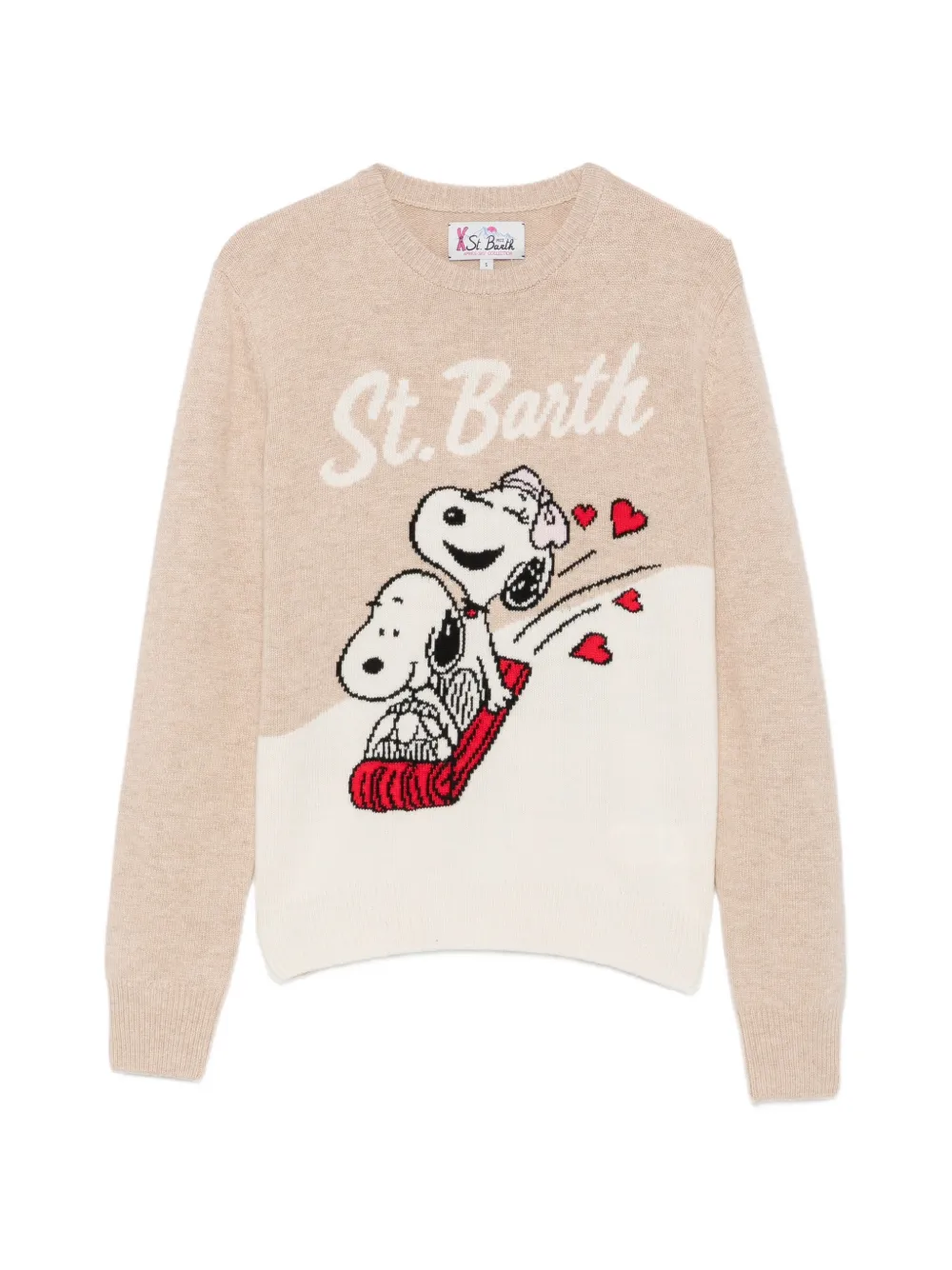 MC2 Saint Barth x Snoopy New Queen sweater Beige
