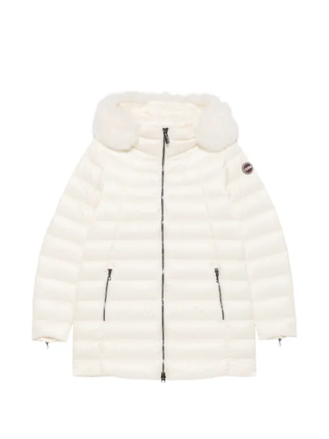 Colmar fur-trim quilted jacket