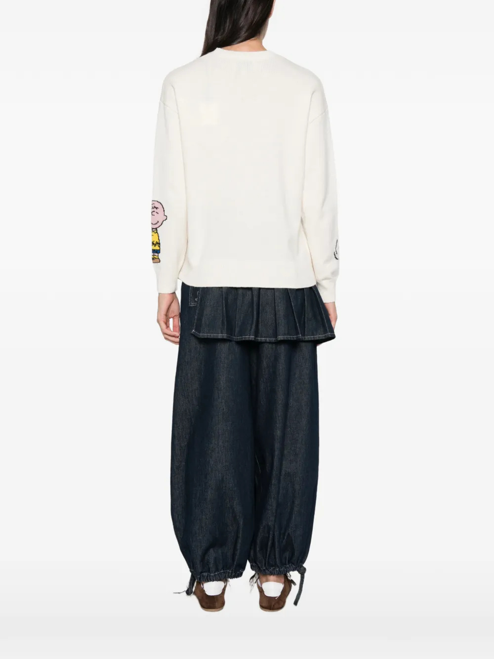 MC2 Saint Barth x Peanuts Snoopy sweater Beige