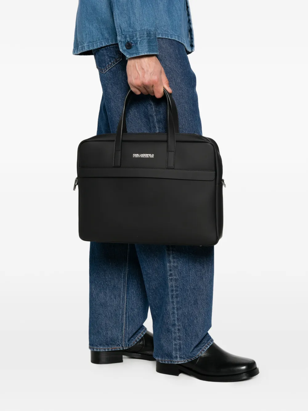 Karl Lagerfeld Rue St-Guillaume briefcase - Noir Karl Lagerfeld Rue St-Guillaume briefcase - Noir