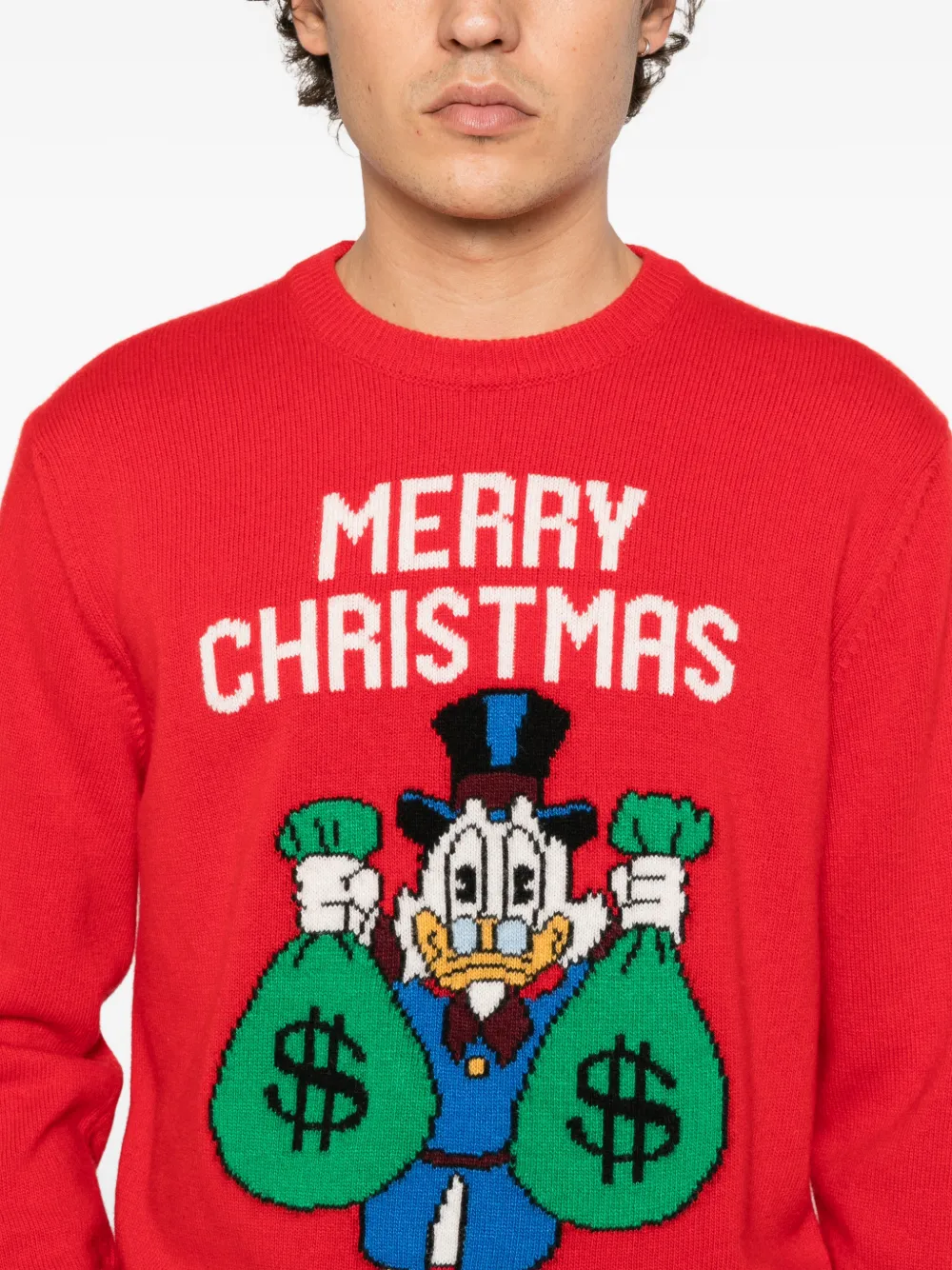 MC2 Saint Barth x Disney Heron sweater Rood