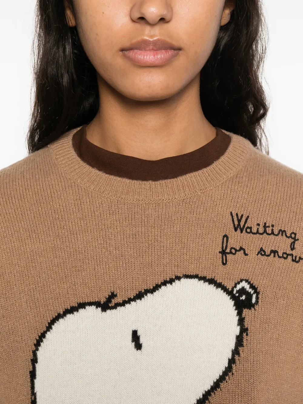 MC2 Saint Barth x Snoopy New Queen sweater Bruin