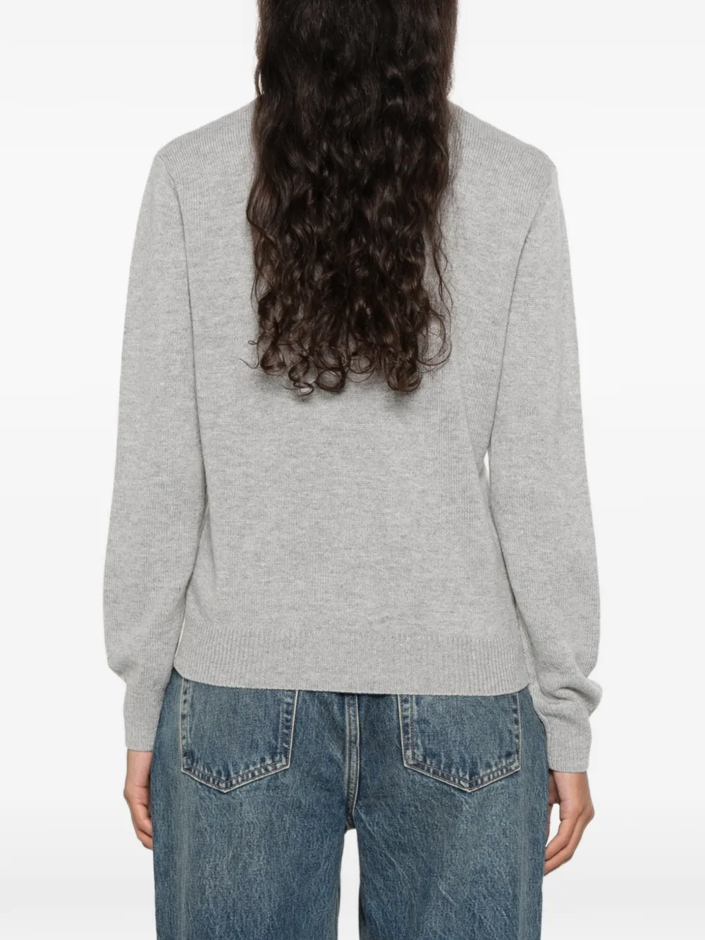MC2 Saint Barth x Peanuts New Queen C intarsia-knit sweater Grijs