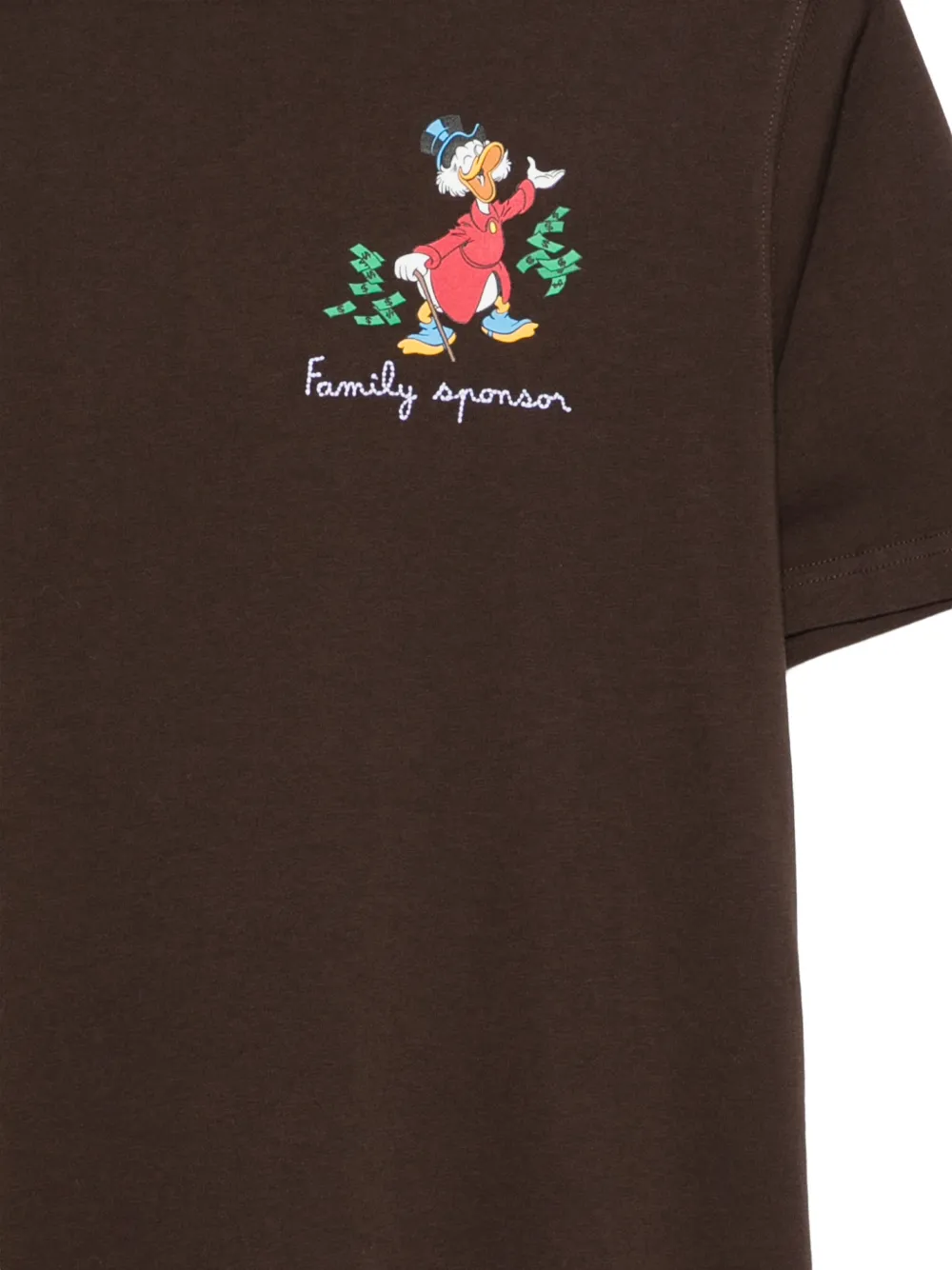 MC2 Saint Barth Arnott cotton T-shirt with E Chi Paga embroidery special edition Bruin