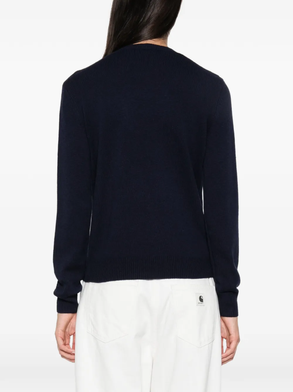 MC2 Saint Barth Snoopy star-intarsia sweater Blauw
