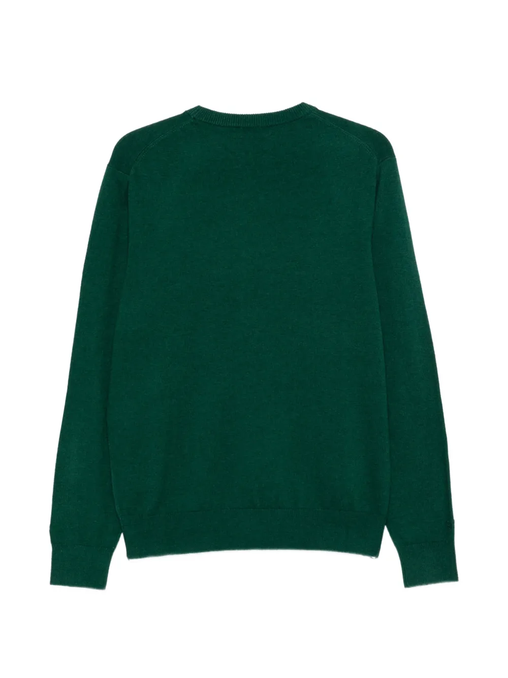 MC2 Saint Barth embroidered crew-neck sweater Groen