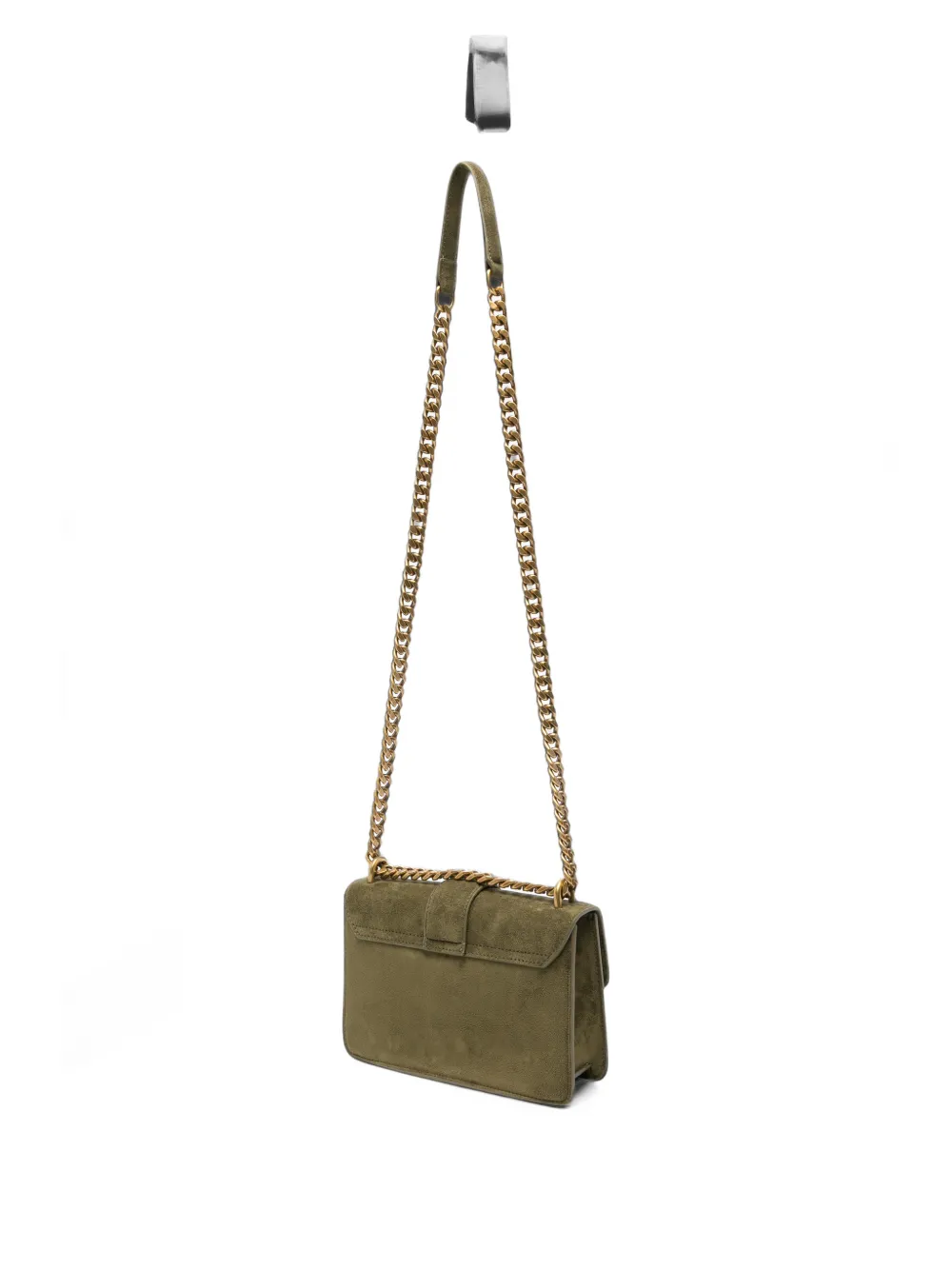 Just Cavalli snake-plaque shoulder bag Groen
