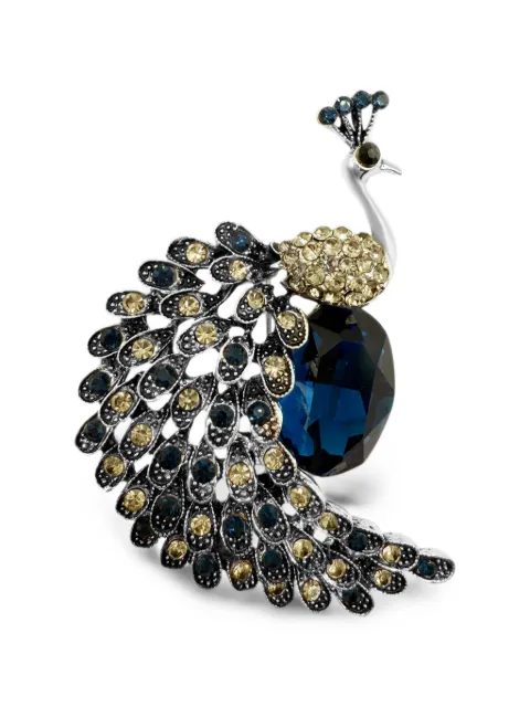 HZMER JEWELLERY Indranila faux-gem brooch