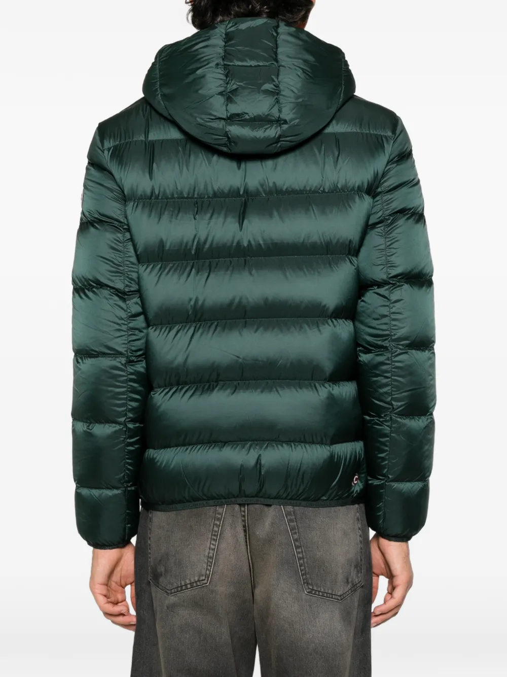 Colmar quilted hooded jacket Groen