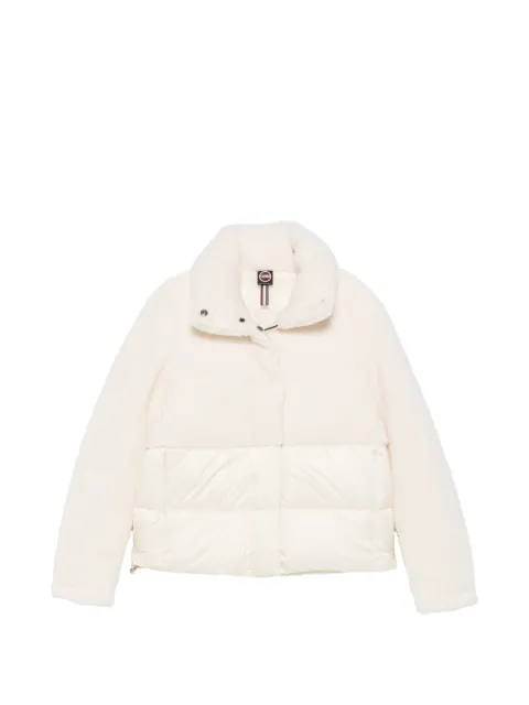 Colmar fleece-panelled quilted jacket