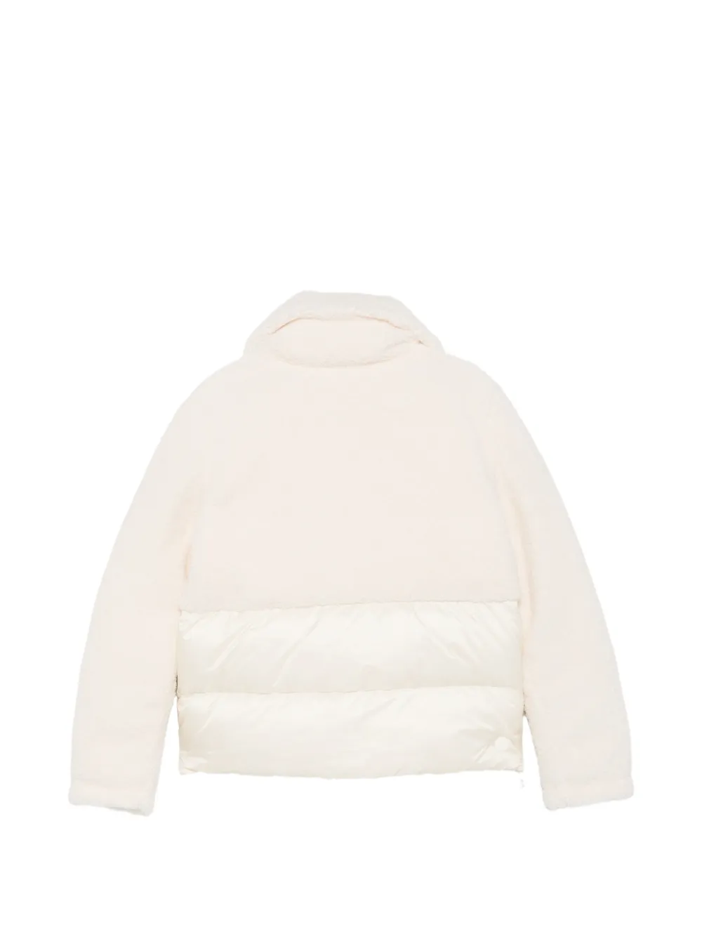 Colmar fleece-panelled quilted jacket Beige