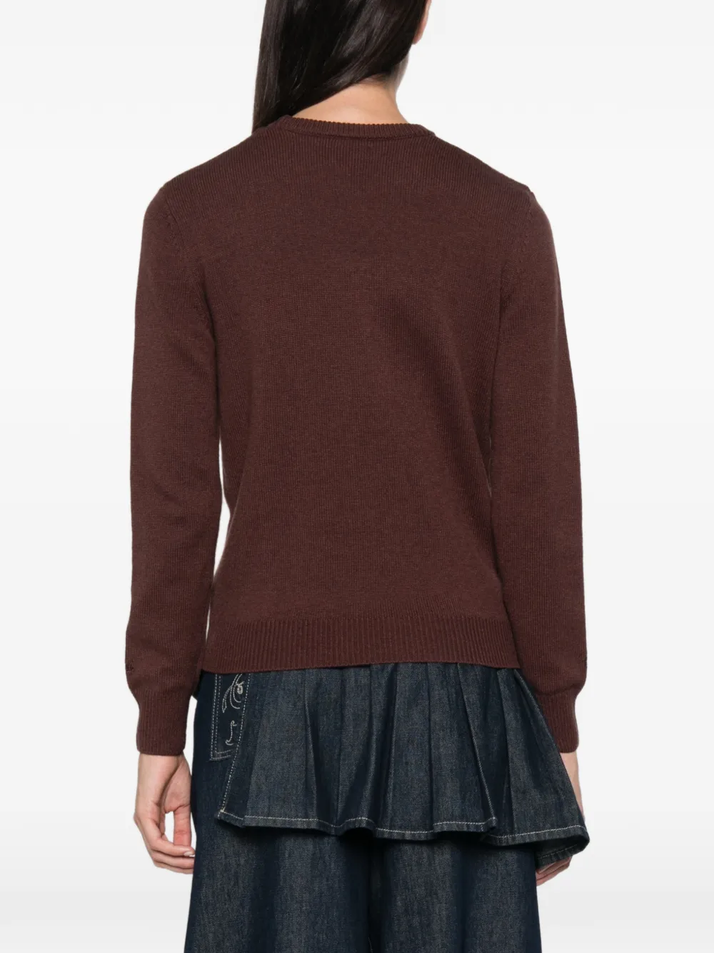 MC2 Saint Barth x Disney New Queen intarsia-knit sweater Bruin