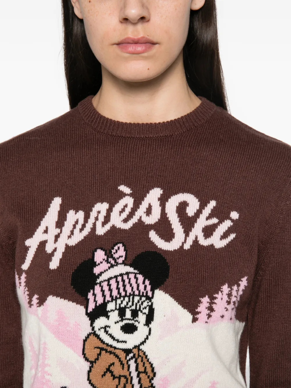MC2 Saint Barth x Disney New Queen intarsia-knit sweater Bruin