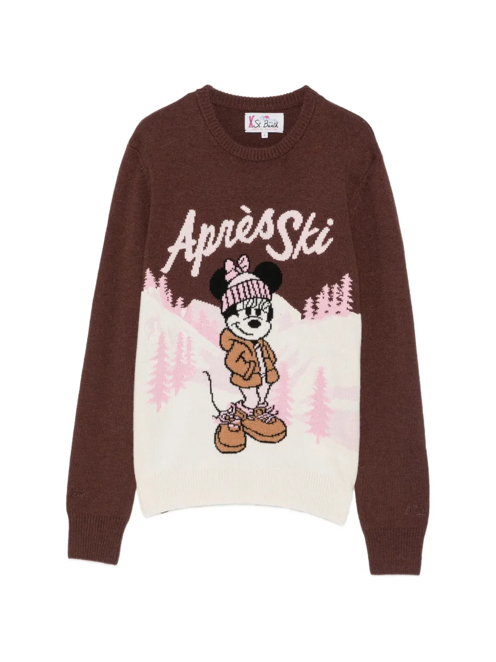 MC2 Saint Barth x Disney New Queen intarsia-knit sweater Bruin
