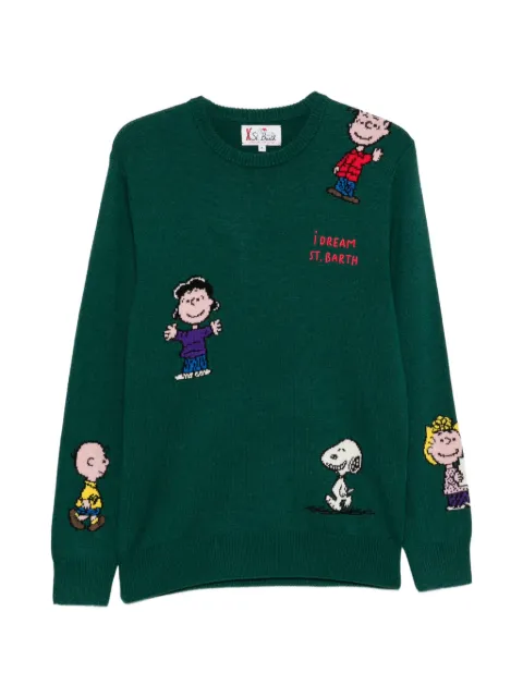 MC2 Saint Barth Peanuts-intarsia sweater