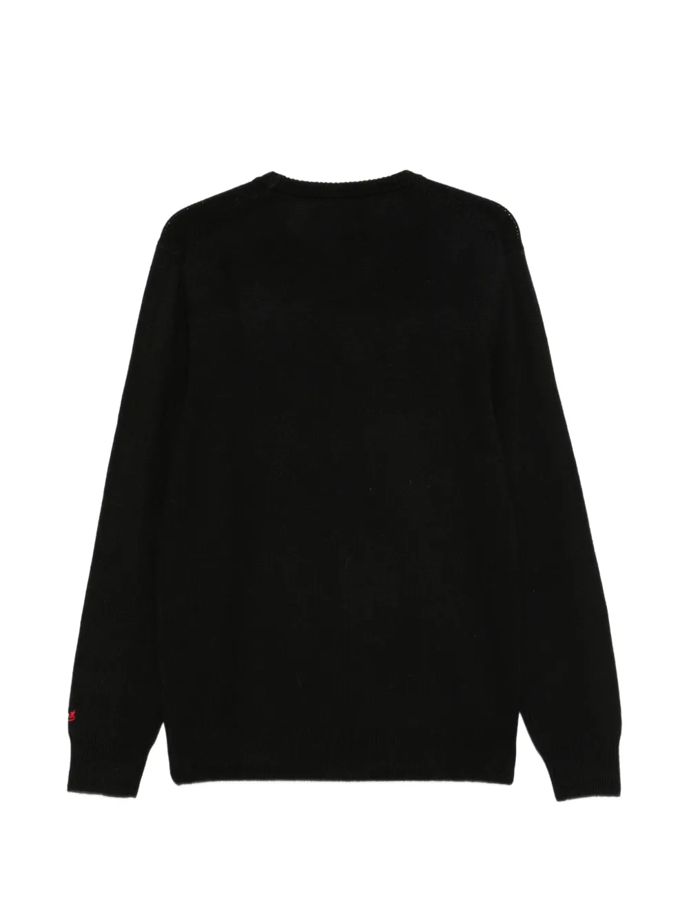 MC2 Saint Barth St. Moritz intarsia-knit sweater Zwart