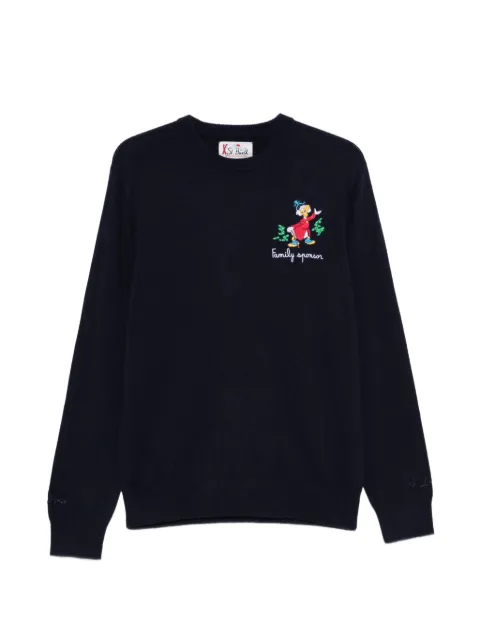 MC2 Saint Barth embroidered crew-neck sweater