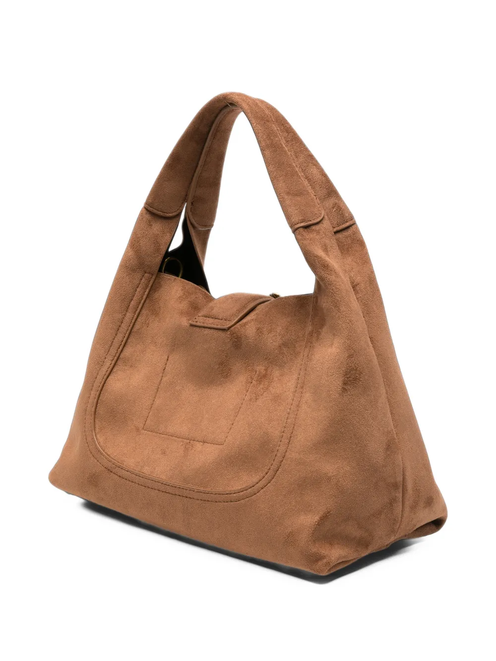 Just Cavalli snake-plaque tote bag Bruin