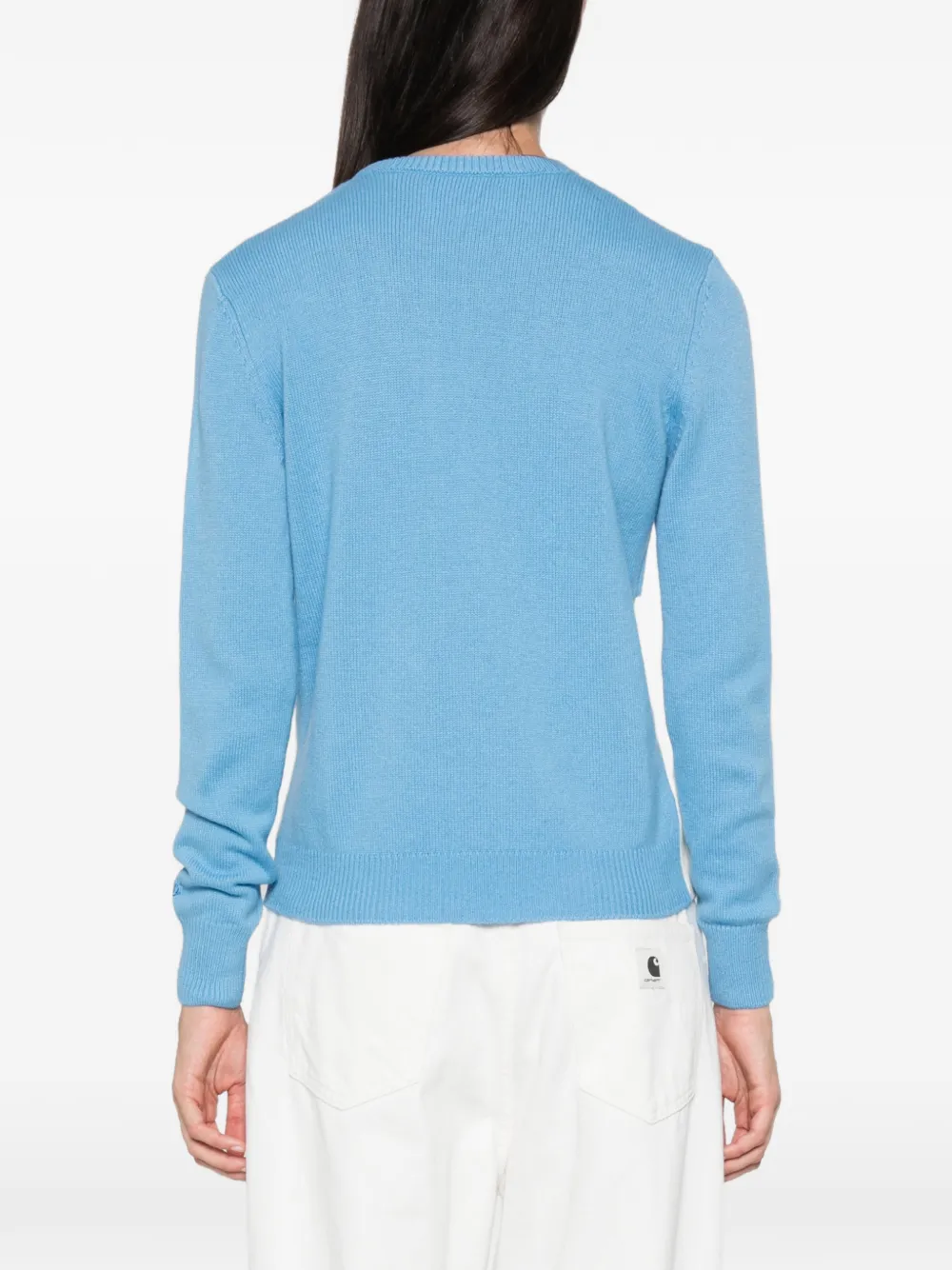 MC2 Saint Barth Après Ski intarsia-knit sweater Blauw