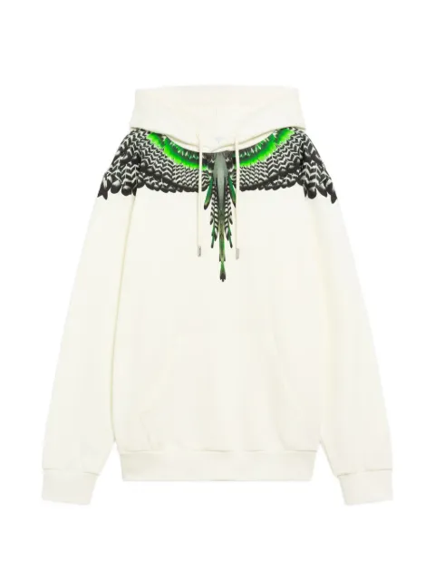 COUNTY OF MILAN Wings-print hoodie