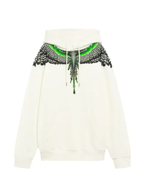 COUNTY OF MILAN Wings-print hoodie