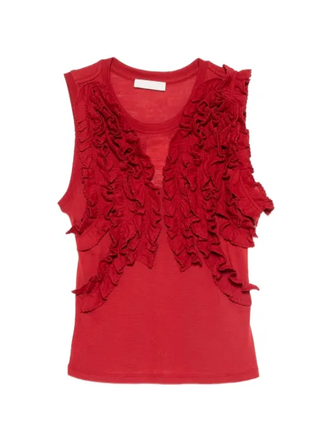 Ulla Johnson ruffled Vesna top