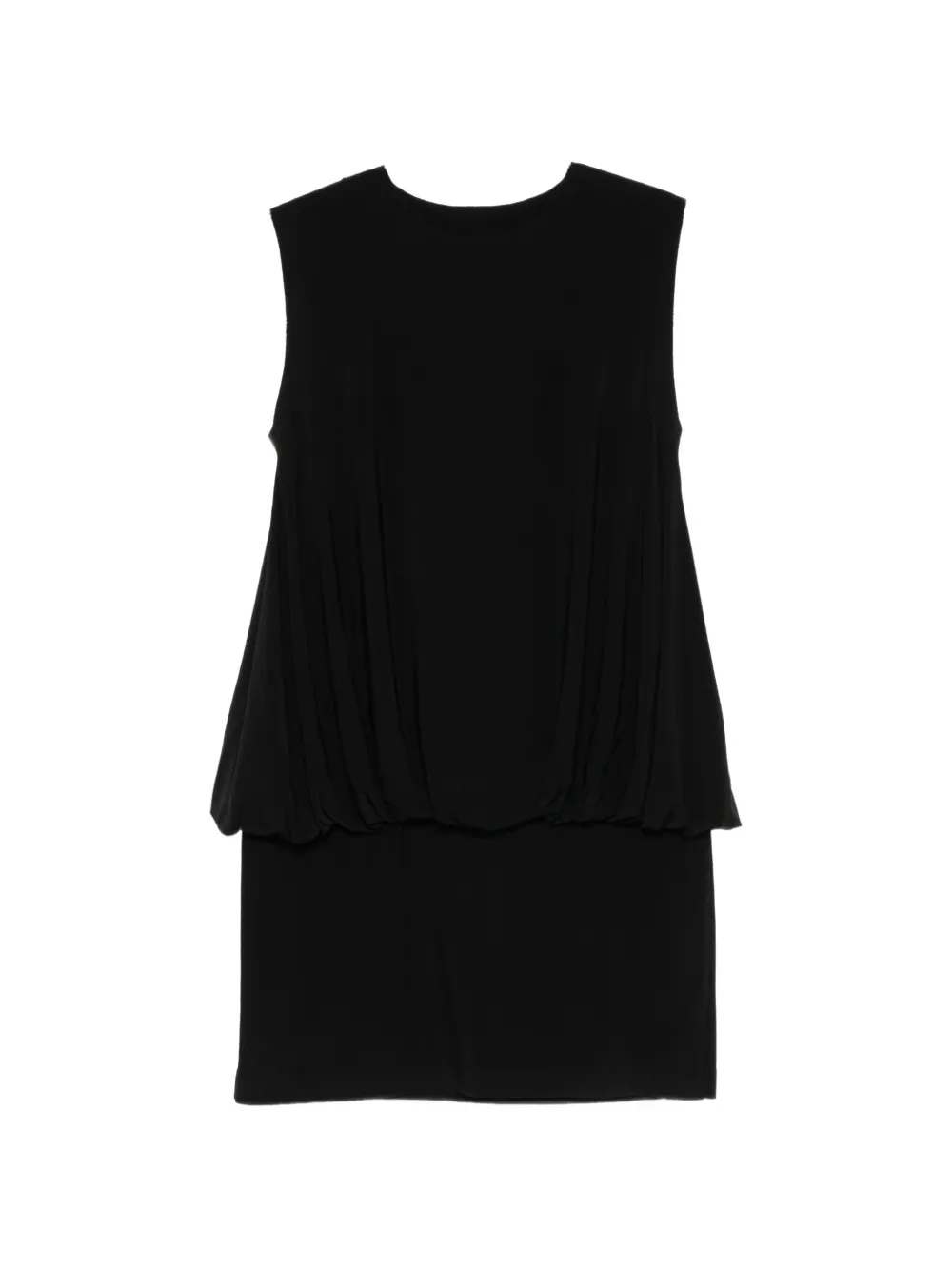 Norma Kamali sleeveless mini dress - Nero
