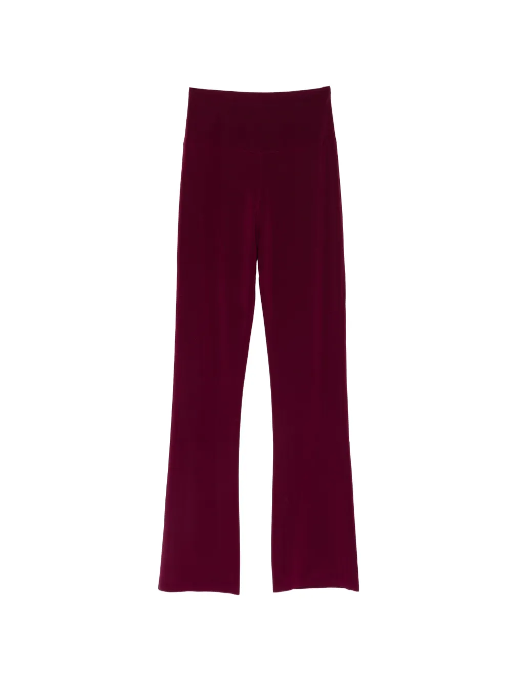 Norma Kamali Boot Pant trousers Rood