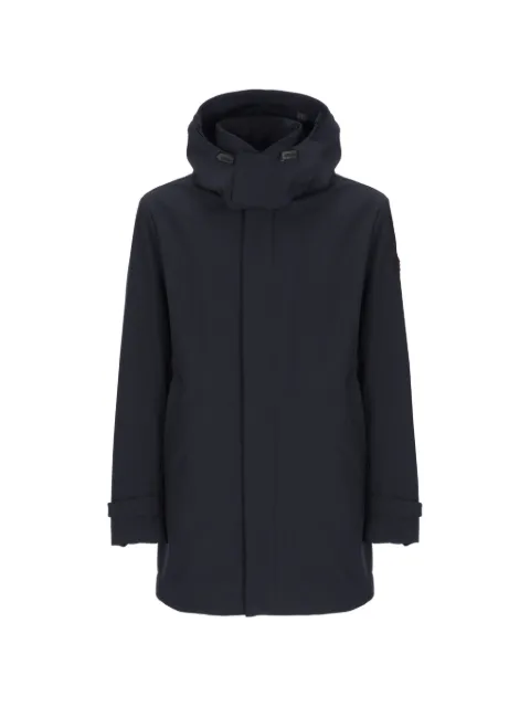 Peuterey Groff 01 hooded concealed-fastening coat