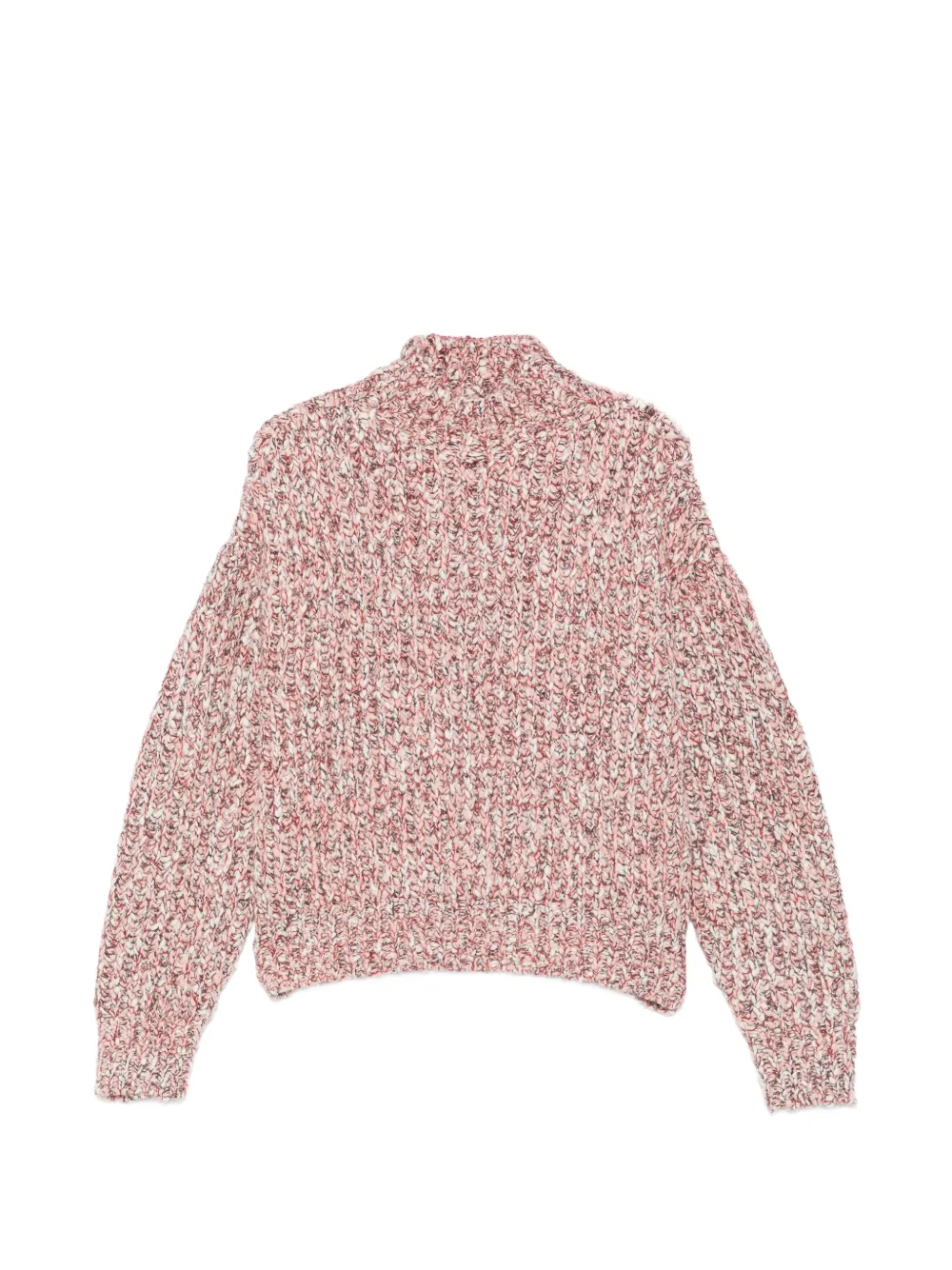 Ulla Johnson Albie Pullover in Grobstrick - Rosa