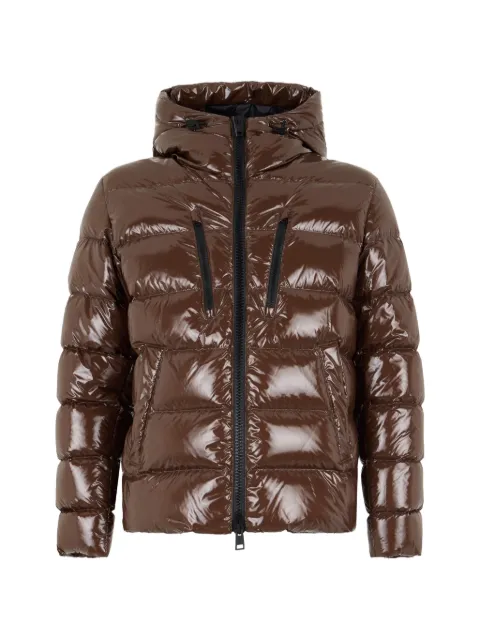 Herno quilted hooded jacket