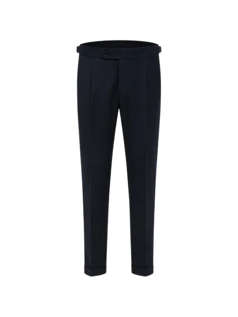 FRANZESE COLLECTION Stefano De Martino pleated wool trousers