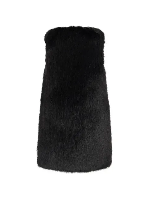 Herno faux-fur sleeveless gilet