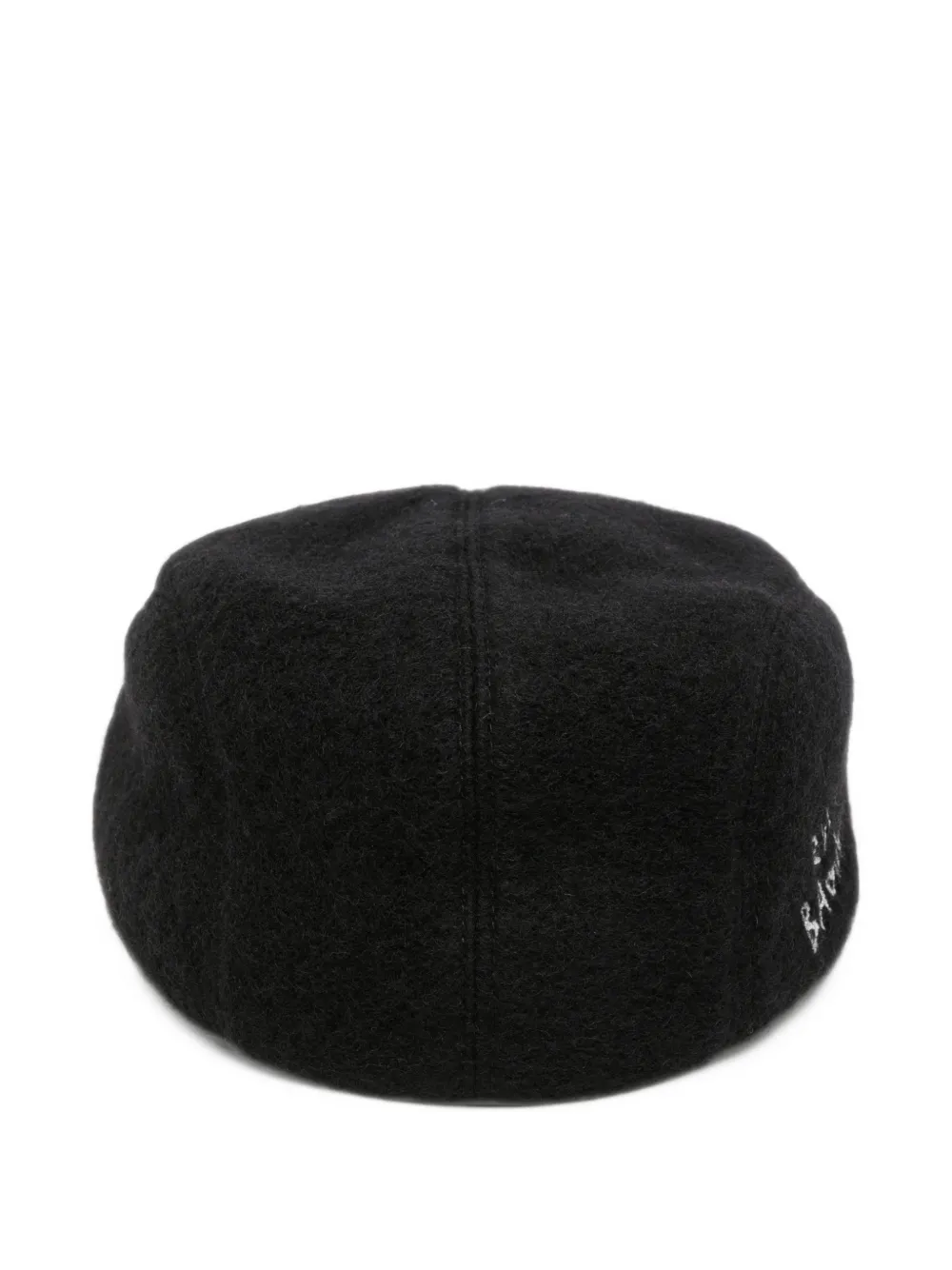 Ruslan Baginskiy logo-embroidered wool hat Zwart