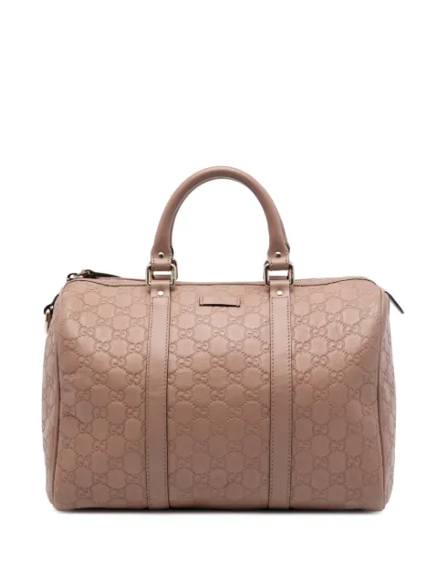 Gucci Pre-Owned 2016-2026 Medium Guccissima Joy boston bag