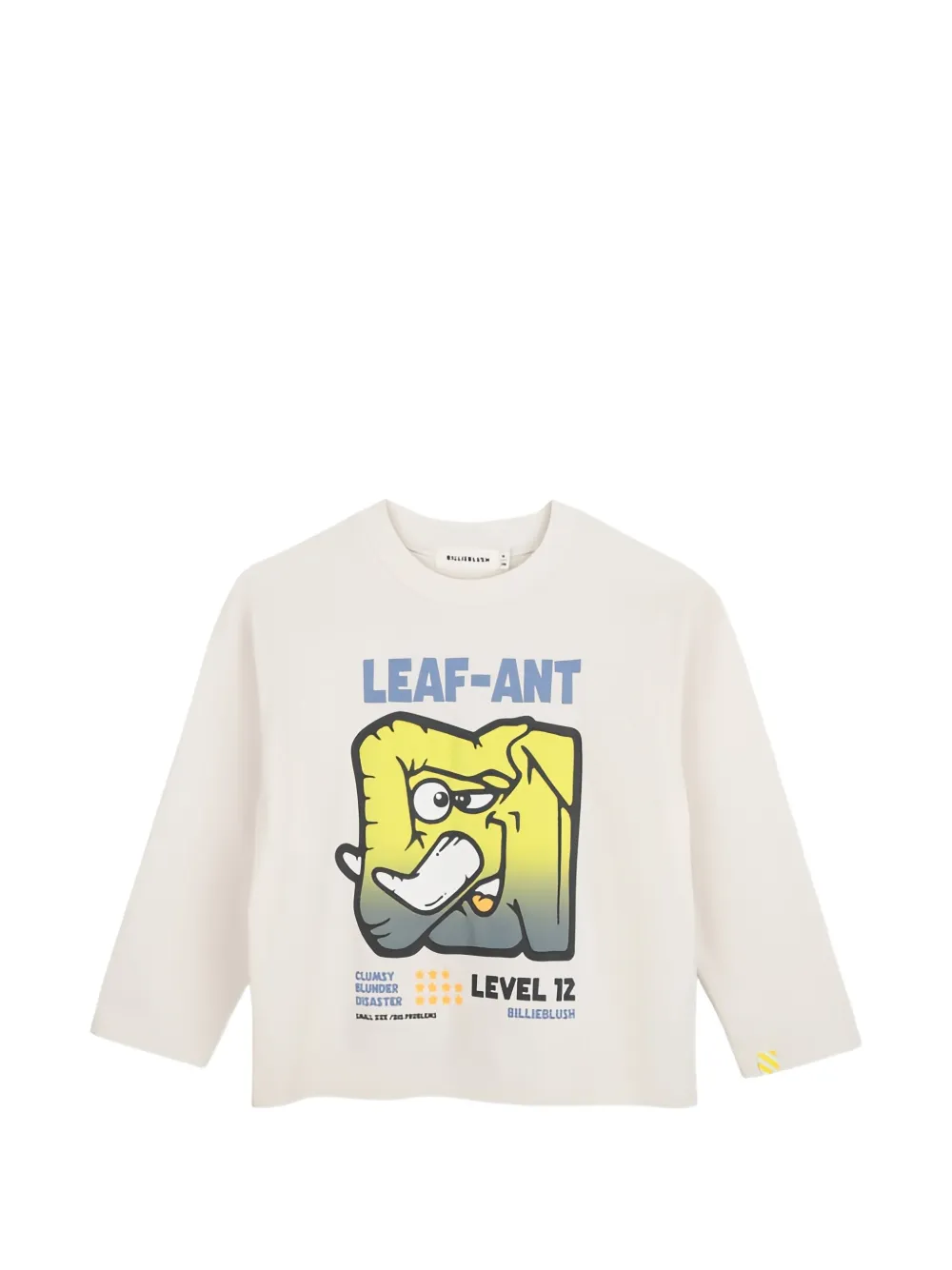 Billieblush T-shirt met grafische print Beige