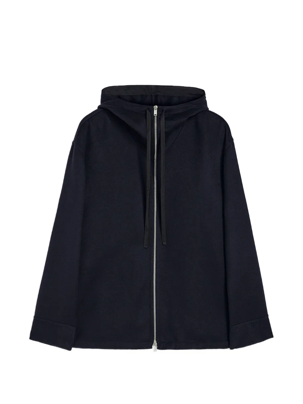 Jil Sander Lichtgewicht kasjmieren jack Blauw
