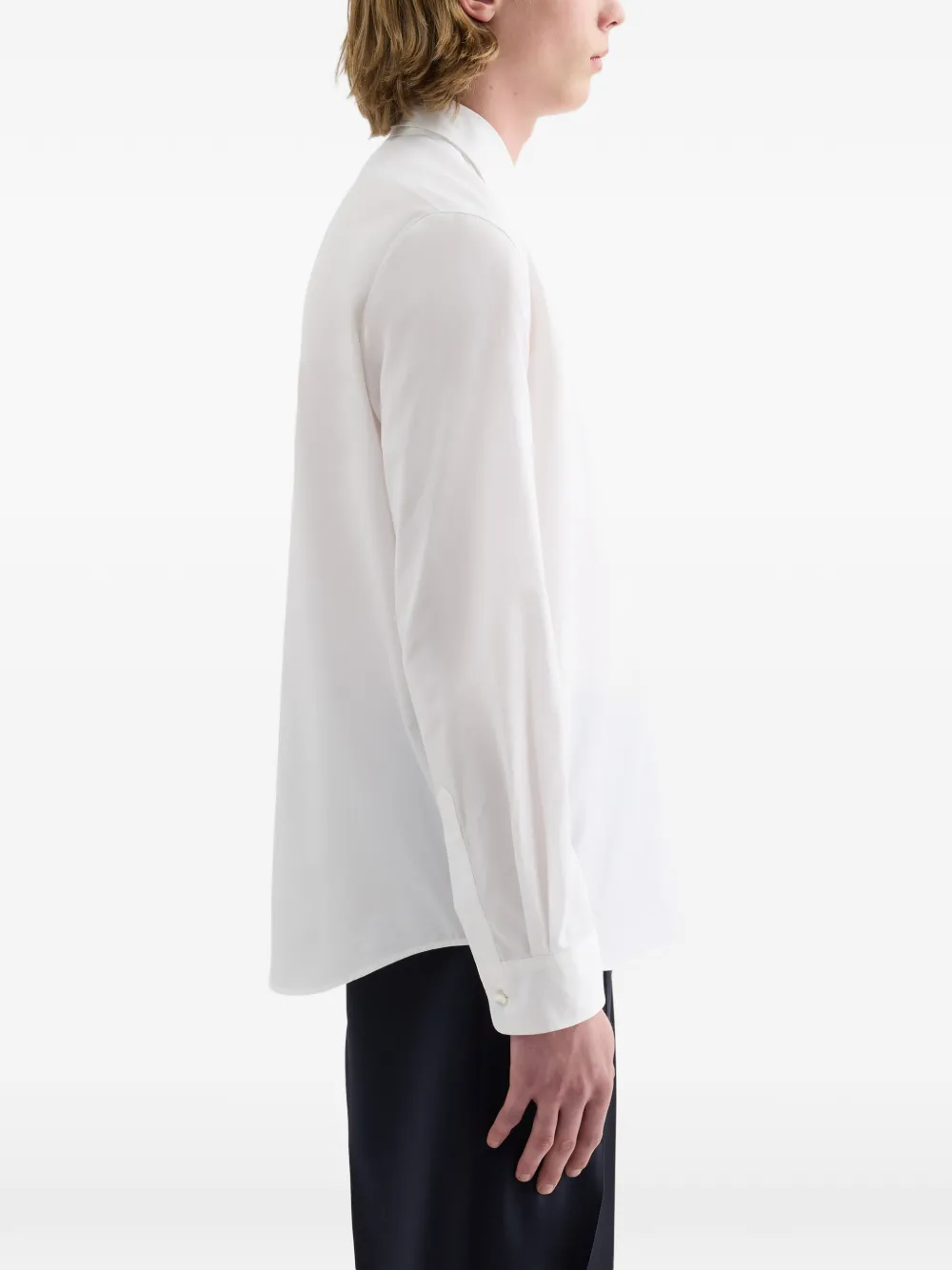 Jil Sander Katoenen overhemd Wit