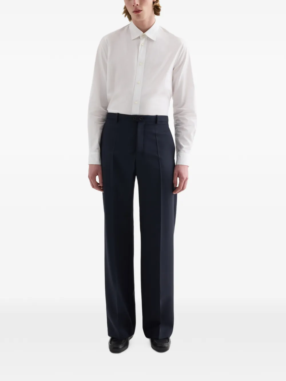 Jil Sander Katoenen overhemd Wit