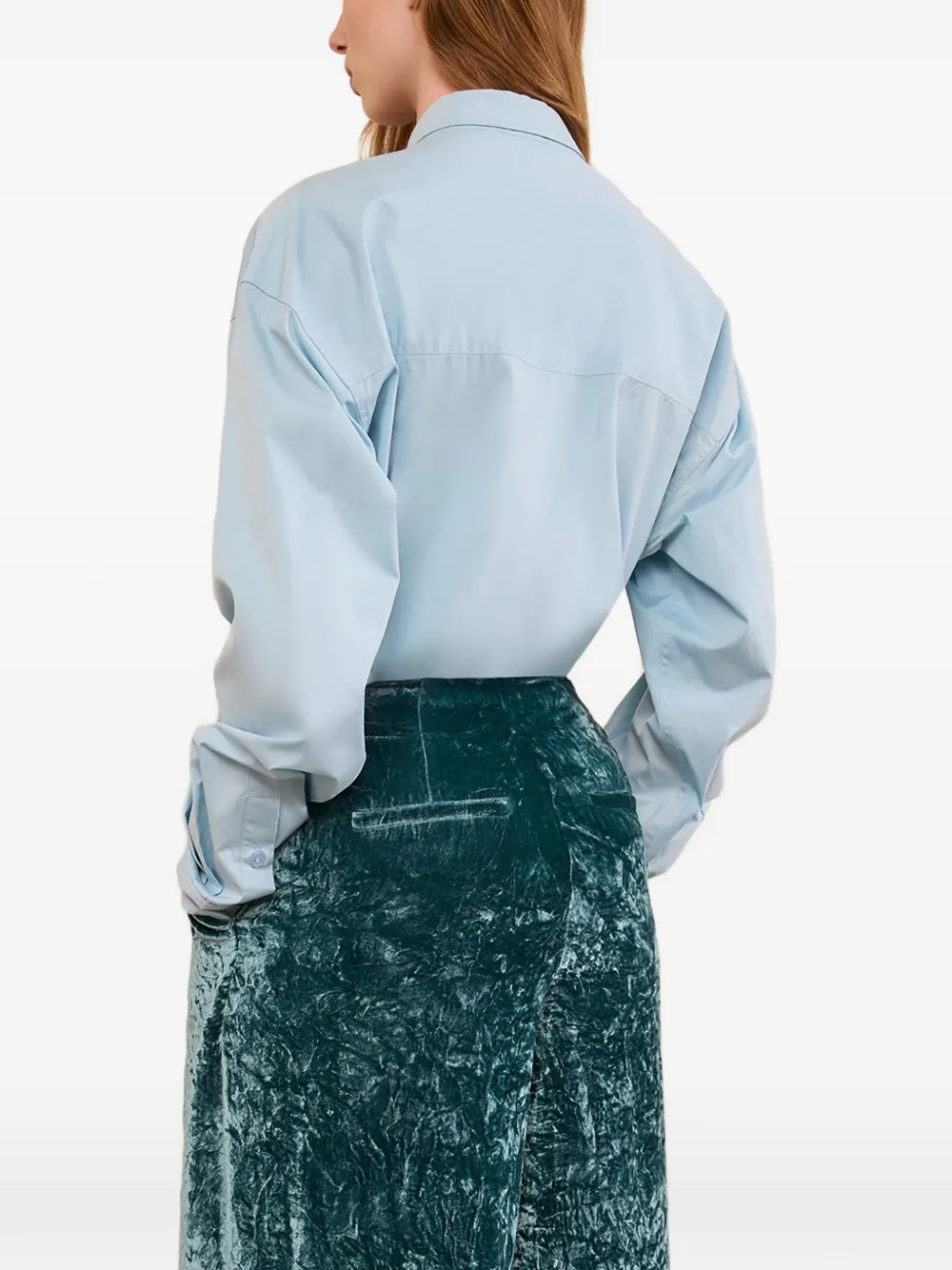 Ulla Johnson Elan fluwelen broek Groen