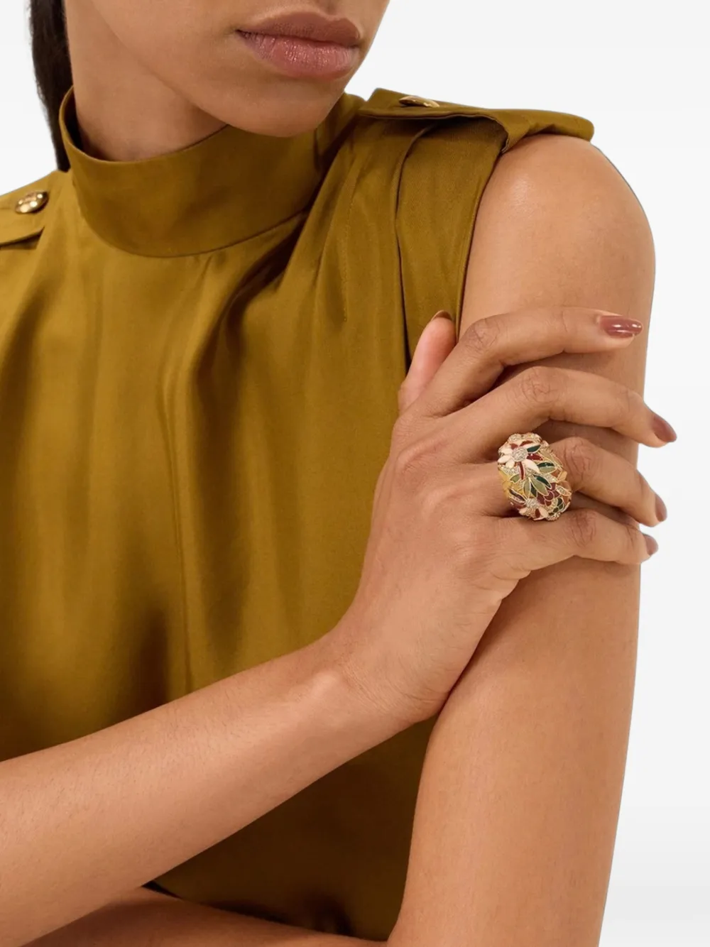 ZIMMERMANN Botanica cocktail ring - Gold