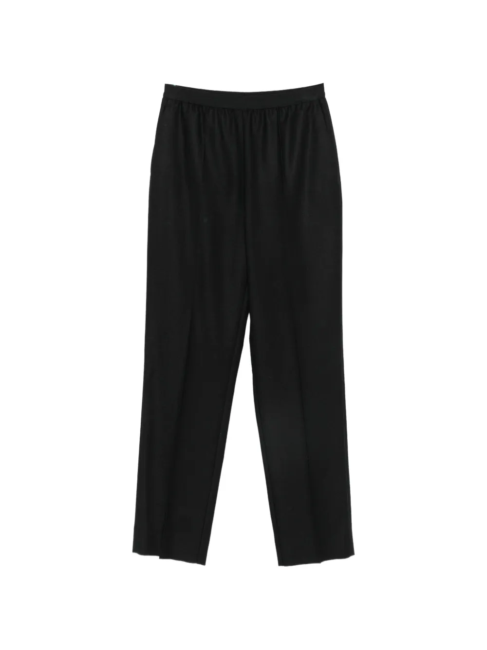 MM6 Maison Margiela pressed-crease straight-leg trousers Zwart