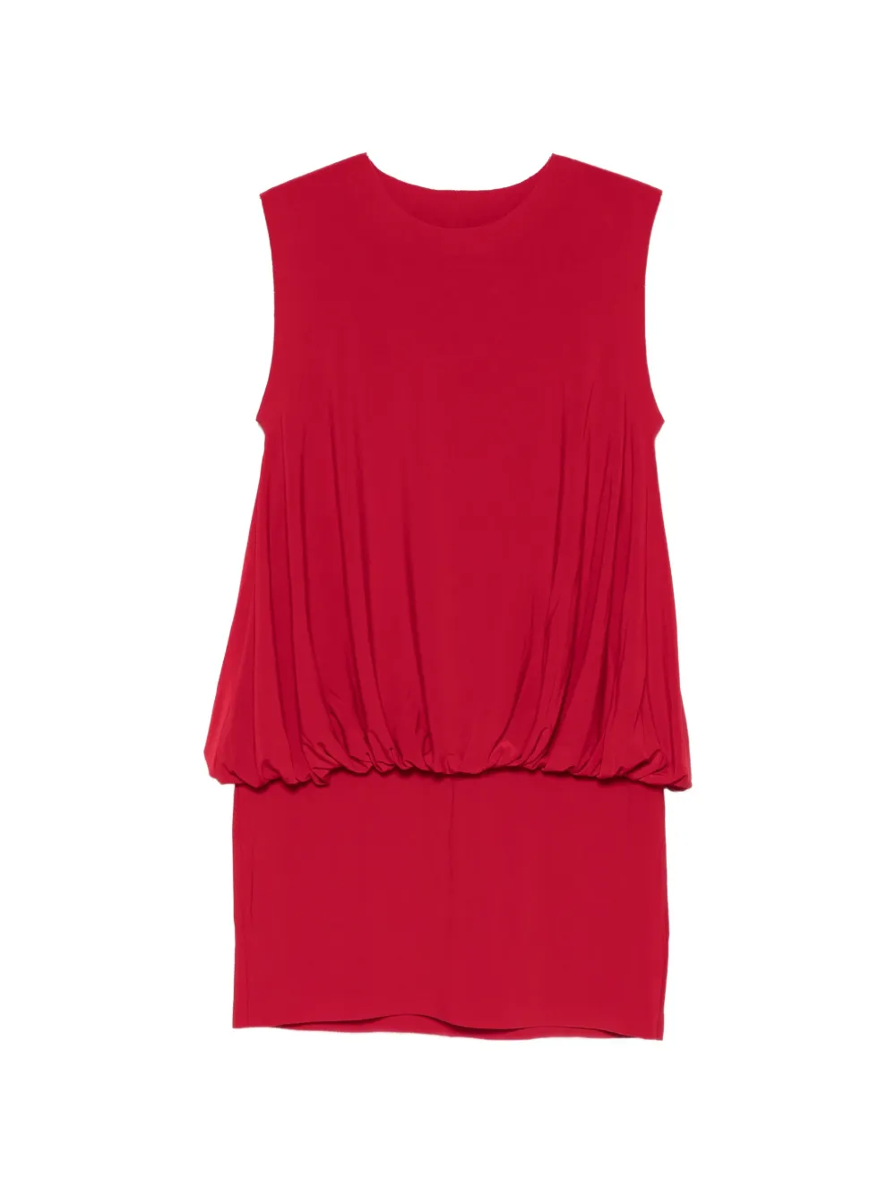 Norma Kamali sleeveless Babydoll dress - Rosso