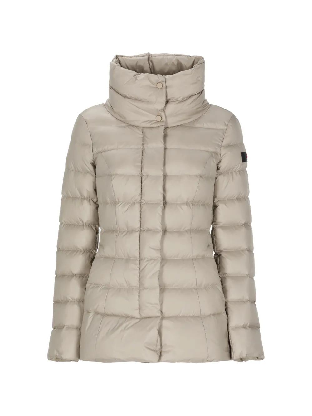 Peuterey Flagstaff MQN 03 quilted high-neck jacket Beige