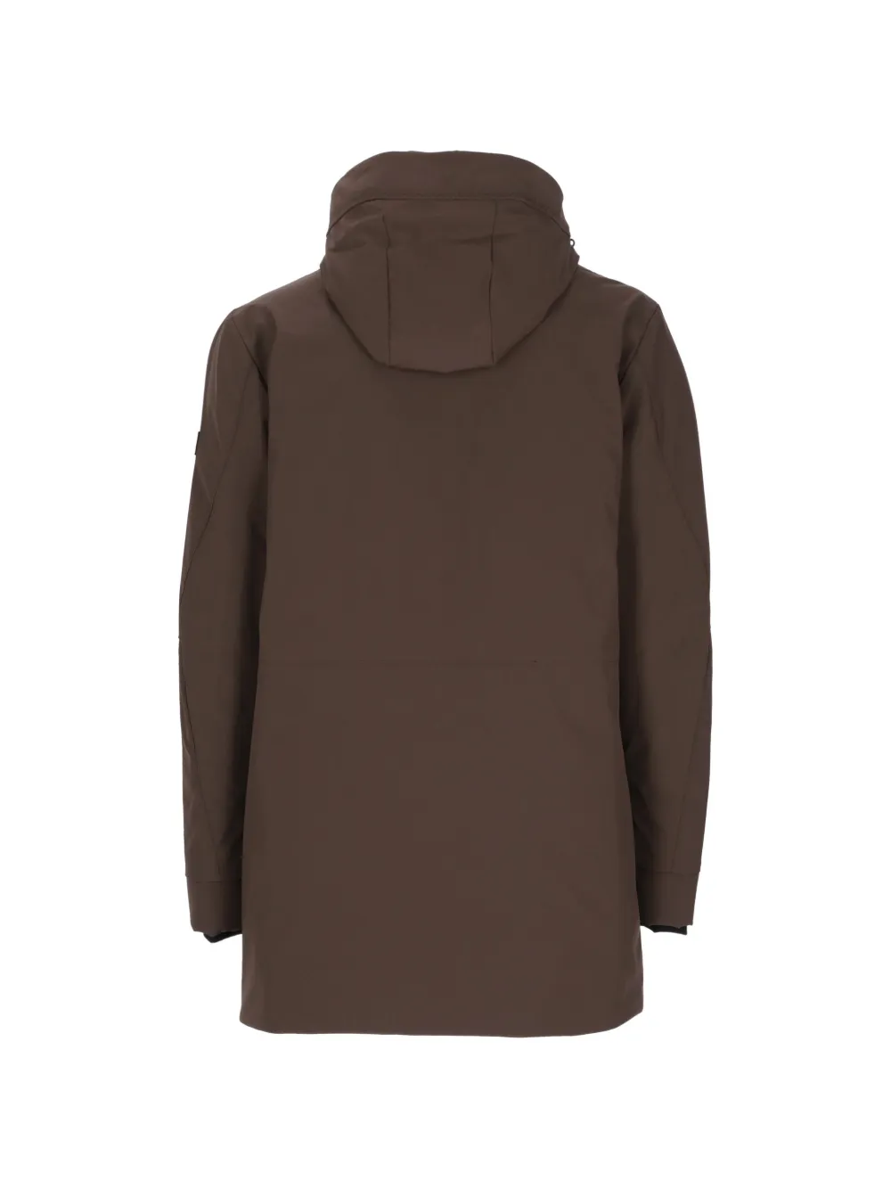 Peuterey Metide 02 jas met capuchon en rits Bruin