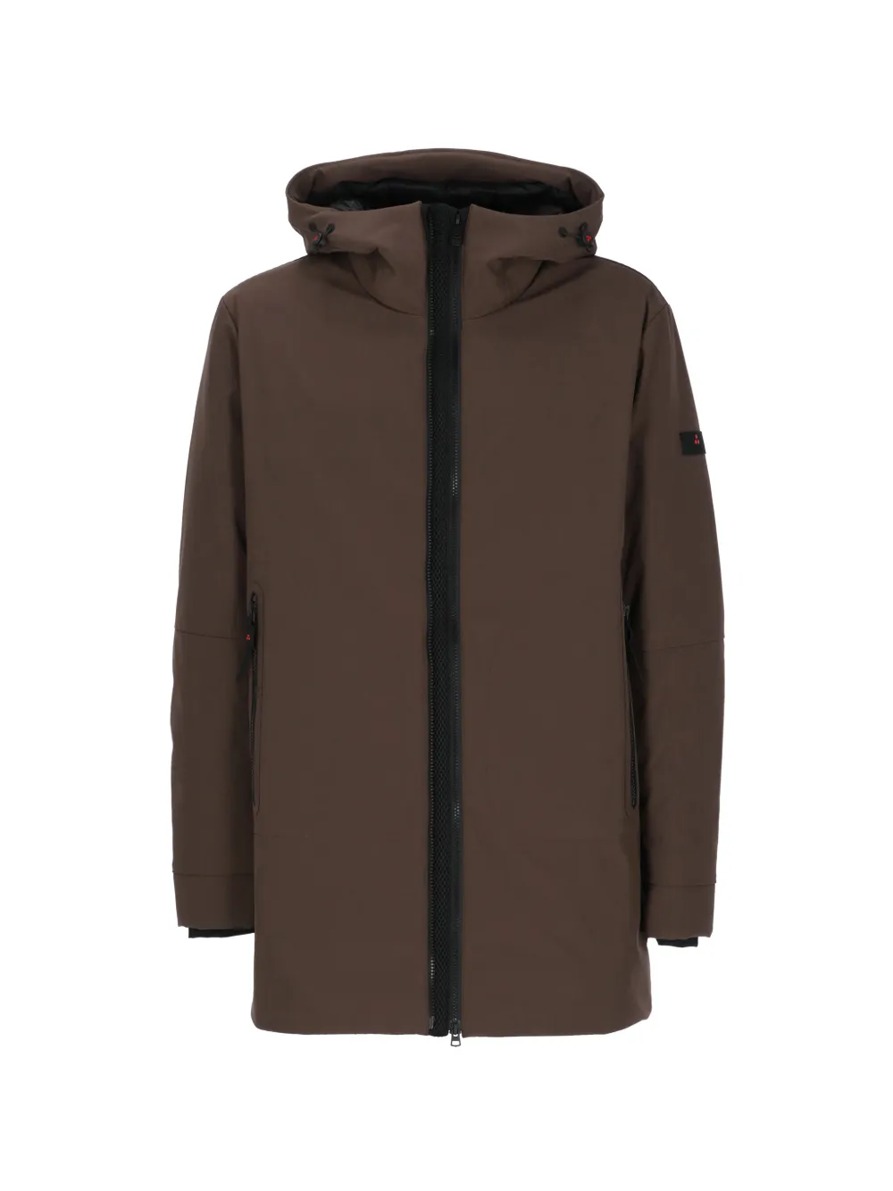 Peuterey Metide 02 hooded zip-up coat - Marron Peuterey Metide 02 hooded zip-up coat - Marron